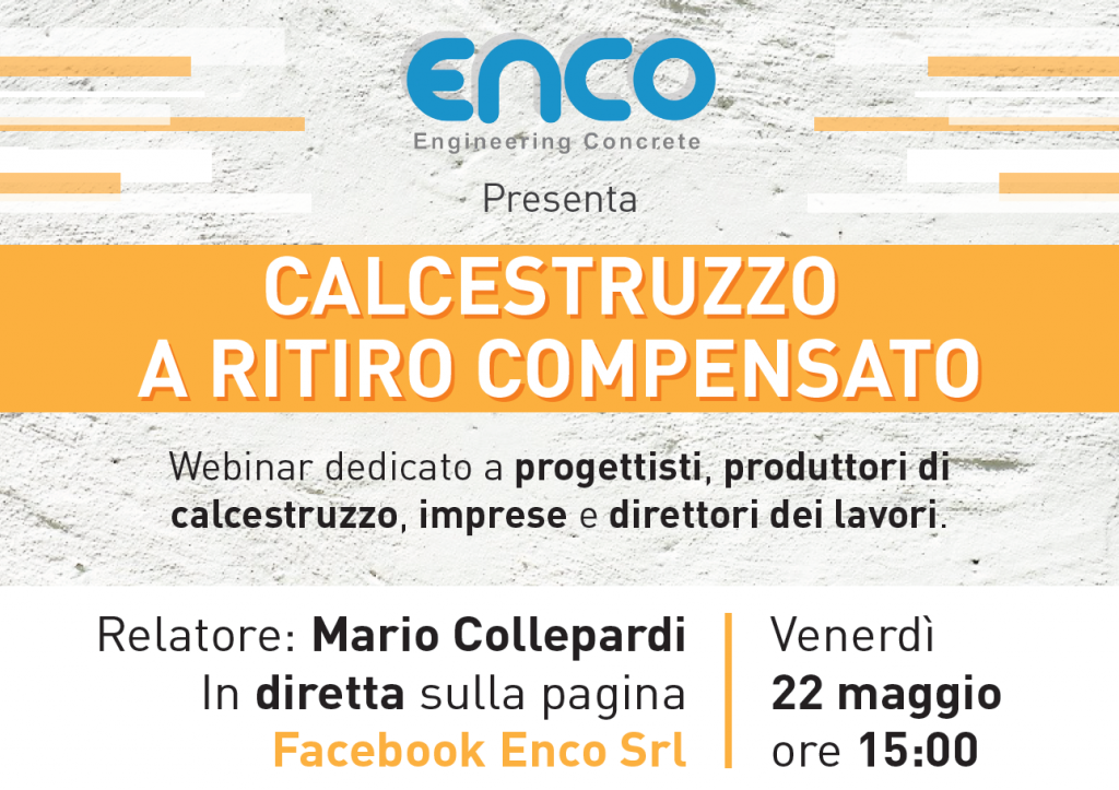Riguarda il video della conferenza sul “Calcestruzzo a ritiro